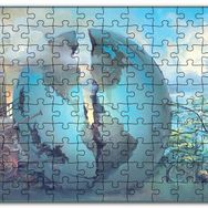 Cakapuzzle Makineleşme ve Doğanın Savaşı Dünyayı Bölüyor Mdf 255 Parça Puzzle