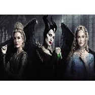 Cakapuzzle Maleficent Kadınları Görseli 120 Parça Ahşap Puzzle