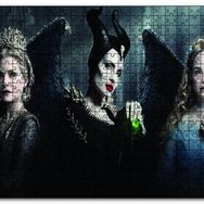 Cakapuzzle Maleficent Kadınları Görseli Mdf 255 Parça Puzzle