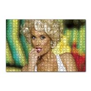 Cakapuzzle Marilyn Monroe Düşünceli 120 Parça Ahşap Puzzle