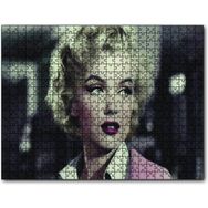 Cakapuzzle Marilyn Monroe Pembe Elbiseli Portre 255 Parça Puzzle