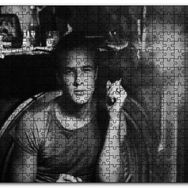 Cakapuzzle Marlon Brando Genç Sigara İçen Pozu Mdf 1000 Parça Puzzle