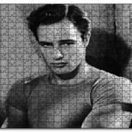 Cakapuzzle Marlon Brando Gençlik Yıllarında Mdf 500 Parça Puzzle
