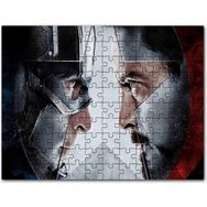 Cakapuzzle Marvel Avengers Iç Savaşı Kaptan Amerika Görseli 1000 Parça Puzzle