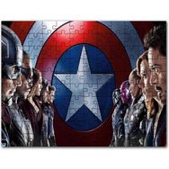 Cakapuzzle Marvel Avengers Infinity Kaptan Amerika Savaş Mdf 500 Parça Puzzle