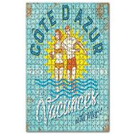 Cakapuzzle Masmavi Deniz Sıck Kumsal Tati Görseli Ahşap 1000 Parça Puzzle