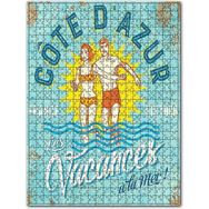 Cakapuzzle Masmavi Deniz Sıck Kumsal Tati Görseli Ahşap 255 Parça Puzzle