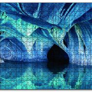 Cakapuzzle Mavi Gölet Mağara Mdf 120 Parça Puzzle
