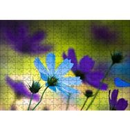 Cakapuzzle Mavi ve Mor Çiçekler 255 Parça Puzzle