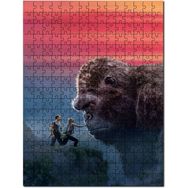 Cakapuzzle Maymun Kral Kong Canavar Kafatası Adası Mdf 1000 Parça Puzzle