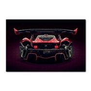 Cakapuzzle McLaren P1 GTR Arka Görünüş 120 Parça Ahşap Puzzle