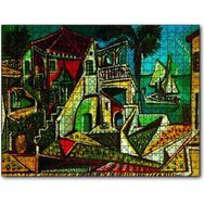 Cakapuzzle Mediterranean Landscape 1953 By Pablo Picasso Mdf 120 Parça Puzzle