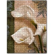 Cakapuzzle Mektup Beyaz Çiçek Görseli 1000 Parça Puzzle
