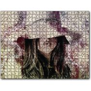 Cakapuzzle Mektup Zemininde Şapkalı Kız Ahşap 255 Parça Puzzle