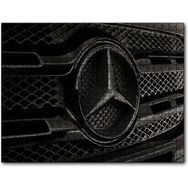 Cakapuzzle Mercedes Benz Logo Karanlık Mod Mdf 120 Parça Puzzle