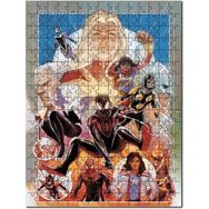 Cakapuzzle Mervel Karekterler Çizim Afiş Görseli Mdf 120 Parça Puzzle