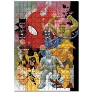 Cakapuzzle Mervel Karekterler Çizim Görsel Mdf 1000 Parça Puzzle
