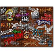 Cakapuzzle Meşhur Rock Grupları Mdf 1000 Parça Puzzle