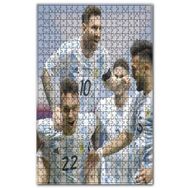 Cakapuzzle Messi Arkadaşları Arjantin Şampiyonlukları Ahşap 1000 Parça Puzzle