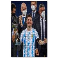Cakapuzzle Messi Kupa Amerika 2021 Şampiyonluk Heyecanı 120 Parça Puzzle