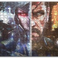 Cakapuzzle Metal Gear İki Karakter Bir Arada Mdf 120 Parça Puzzle