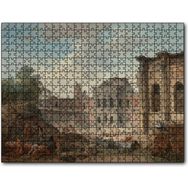 Cakapuzzle Meudon Şatosu'nun Yıklışı 120 Parça Puzzle