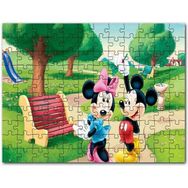 Cakapuzzle Mickey Mouse ve Minnie Mouse Parkta 120 Parça Puzzle