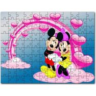 Cakapuzzle Mickey ve Minnie Mouse Fotoğraf Aşk 120 Parça Puzzle