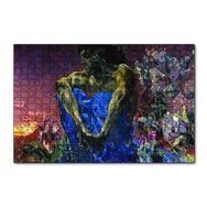 Cakapuzzle Mikhail Vrubel İblis Oturmuş 120 Parça Ahşap Puzzle