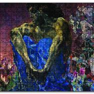 Cakapuzzle Mikhail Vrubel İblis Oturmuş Mdf 120 Parça Puzzle