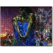 Cakapuzzle Mikhail Vrubel İblis Oturmuş Mdf 255 Parça Puzzle