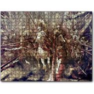 Cakapuzzle Mızraklı Zırhlı Süvariler Cephede Yağlıboya Mdf 120 Parça Puzzle