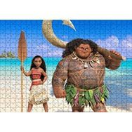 Cakapuzzle Moana Animasyon Filmi Deniz 120 Parça Ahşap Puzzle