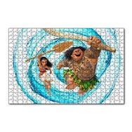 Cakapuzzle Moana Ve Maui Su Girdabı Görseli 120 Parça Ahşap Puzzle