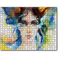 Cakapuzzle Modern Sanat Göz Bebegindeki Kuşlar Mdf 500 Parça Puzzle