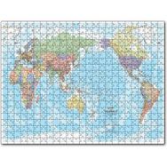 Cakapuzzle Modern ve Güncel Dünya Haritası 120 Parça Puzzle