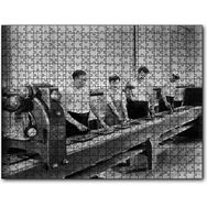Cakapuzzle Modern Zamanlarda Charlie Chaplin Mdf 120 Parça Puzzle