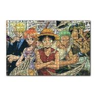 Cakapuzzle Monkey D Luffy Anime Karakterler 120 Parça Ahşap Puzzle