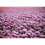 Cakapuzzle Mor Renkli Tomurcuk Çiçekler 120 Parça Ahşap Puzzle