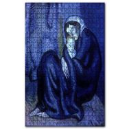 Cakapuzzle Mother And Child 1902 By Pablo Picasso Ahşap 255 Parça Puzzle