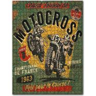 Cakapuzzle Moto Kros Yarışı Afişi Görseli 120 Parça Puzzle