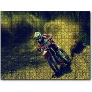 Cakapuzzle Motokros Spin Ahşap 1000 Parça Puzzle