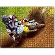 Cakapuzzle Motokros Spor Yarışı Anları Mdf 120 Parça Puzzle