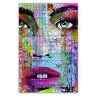 Cakapuzzle Mozaik Kadın Portresi 120 Parça Puzzle