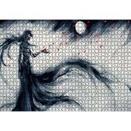 Cakapuzzle Mugetsu İchigo Sanat Görseli 120 Parça Ahşap Puzzle