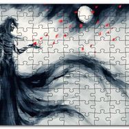 Cakapuzzle Mugetsu İchigo Sanat Görseli Mdf 500 Parça Puzzle