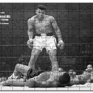 Cakapuzzle Muhammed Ali Khaliah Nakavt 1965 Görsel Mdf 120 Parça Puzzle