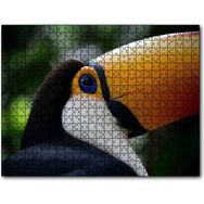 Cakapuzzle Muhteşem Renkleriyle Tukan Kuşu Mdf 500 Parça Puzzle