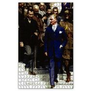 Cakapuzzle Mustafa Kemal Atatürk Beraberindeki Heyet Ahşap 255 Parça Puzzle