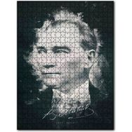 Cakapuzzle Mustafa Kemal Atatürk Portresi ve Imzası Görseli 120 Parça Puzzle